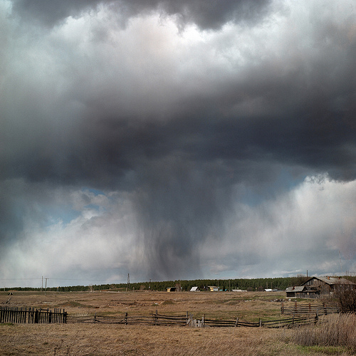 Beginning of a storm