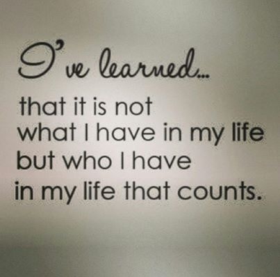 Ive learned Ive learned