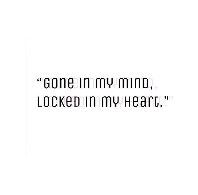 Gone In My Mind Gone In My Mind