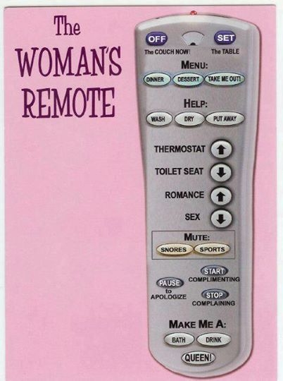 the womans remote