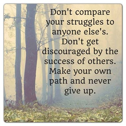 Make your own path Make your own path