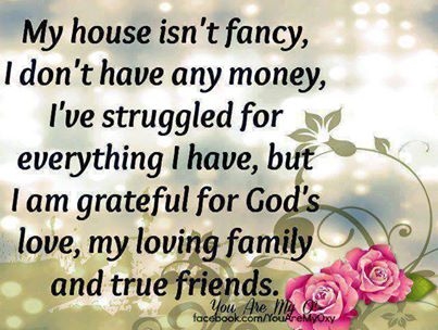 I am grateful I am grateful