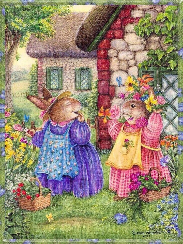 Easter Bunny Garden Easter Bunny Garden