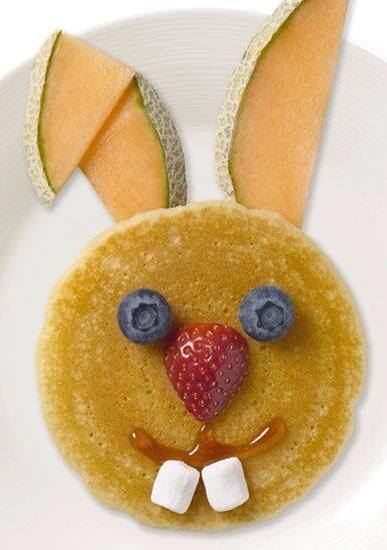 Easter Bunny Pancakes