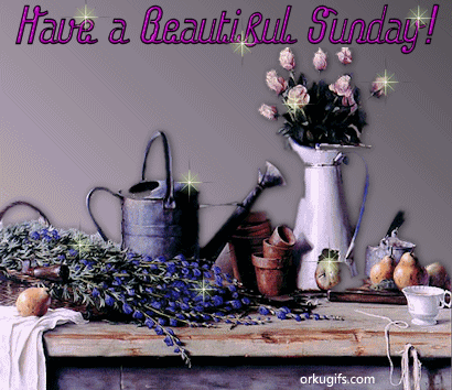 Have a beautiful Sunday