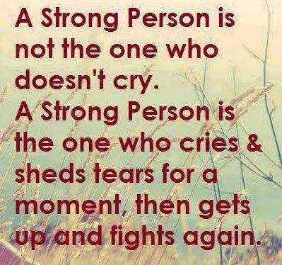 a strong person a strong person