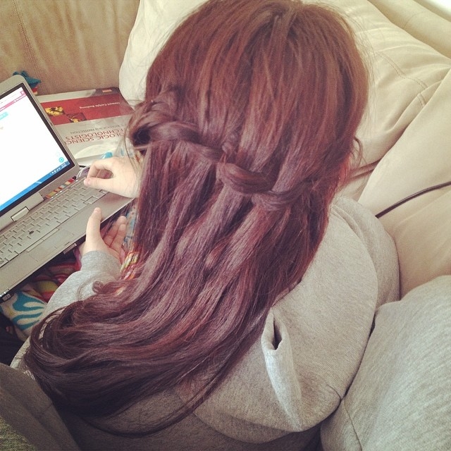 Waterfall braid