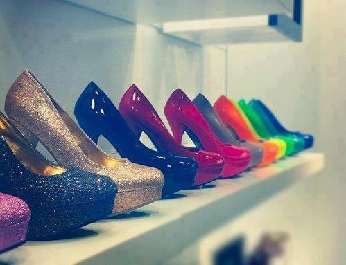 high heels