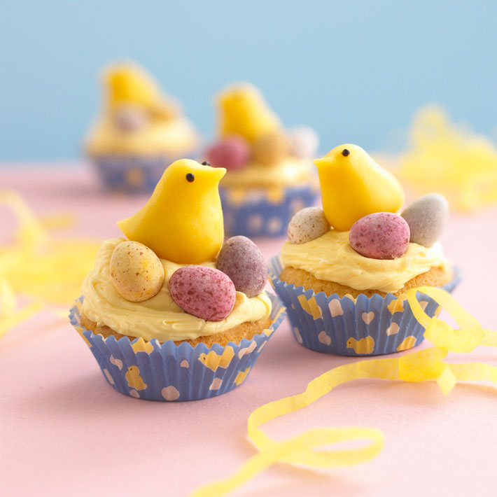 Easter Chick Cupcakes Easter Chick Cupcakes