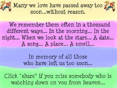 Miss someone in Heaven Miss someone in Heaven