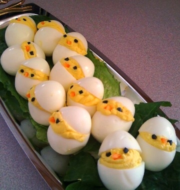 Easter Chick Deviled Egg Recipe!