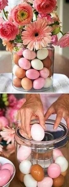 Colorful Easter Egg Vase Colorful Easter Egg Vase