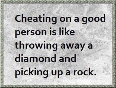 cheating on a good person