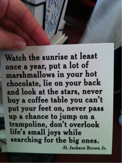small joys in life