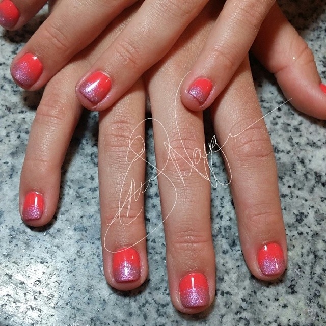 Summer ombre nails Summer ombre nails