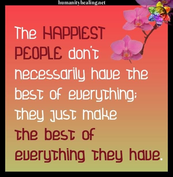 the happiest people