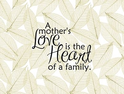 a mothers love