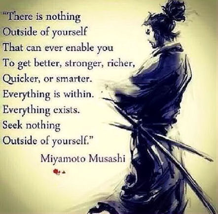 seek nothing outside yourself