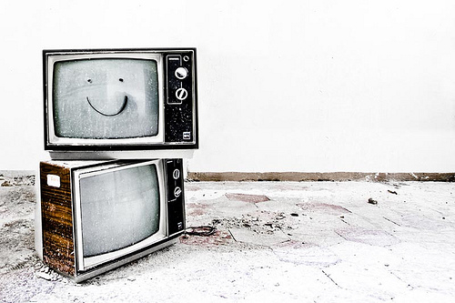 Abandoned tv's Abandoned tv's