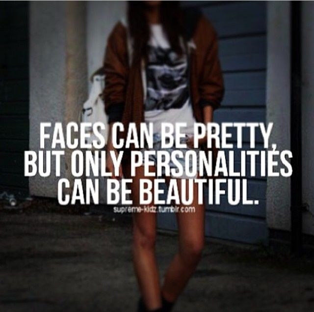Faces Can Be Pretty