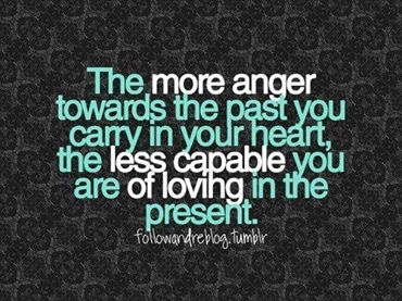 anger from your past