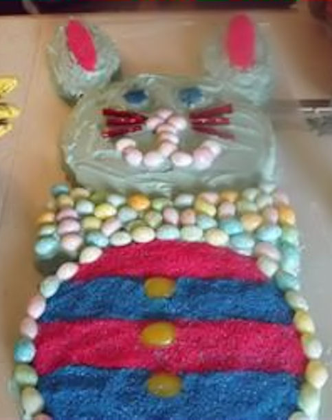 Easter Bunny Cake Easter Bunny Cake
