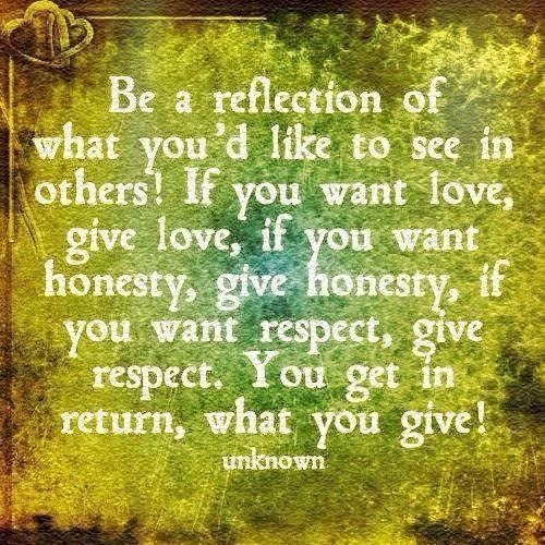 Be A Reflection