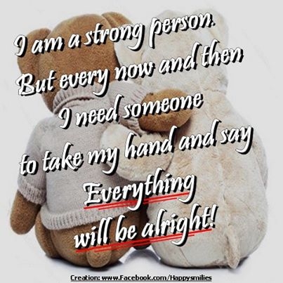I am a strong person I am a strong person