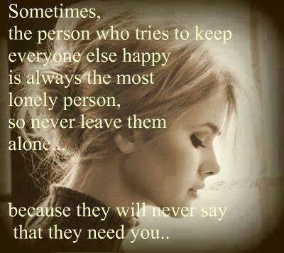 the person who tries to keep everyone happy the person who tries to keep everyone happy