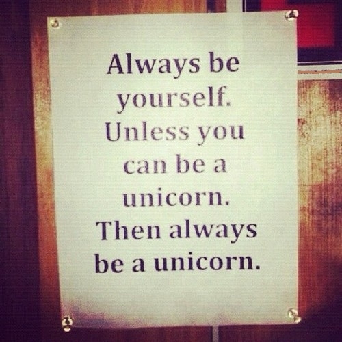 Always be yourself