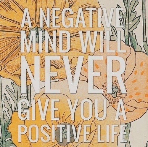 A negative mind A negative mind