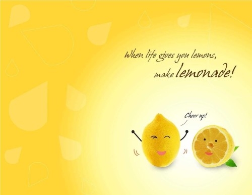 Make lemonade Make lemonade
