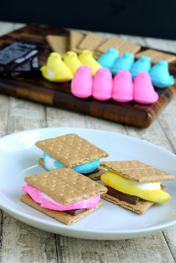Easter Peeps Smores Easter Peeps Smores