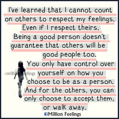 Ive learned Ive learned
