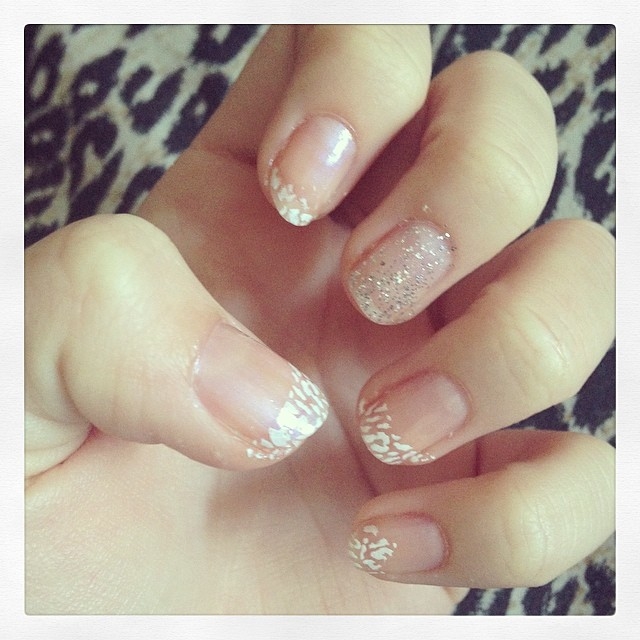 Glittery Elegant nails