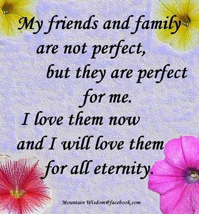 My friends and family My friends and family