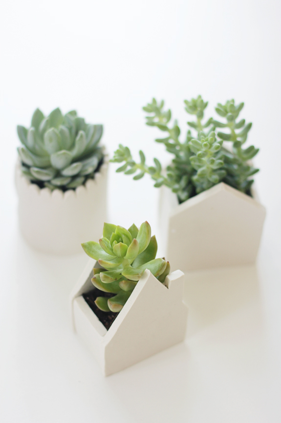 Handmade clay pots