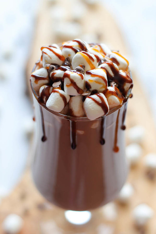 Cocoa with marshmallows Cocoa with marshmallows