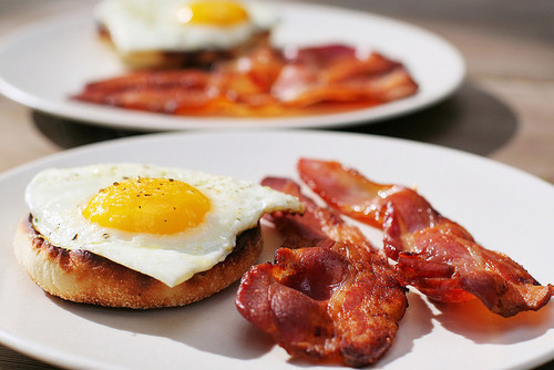 Bacon and eggs Bacon and eggs