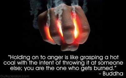 holding on to anger