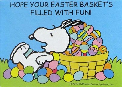 hope your easter baskets filled with fun