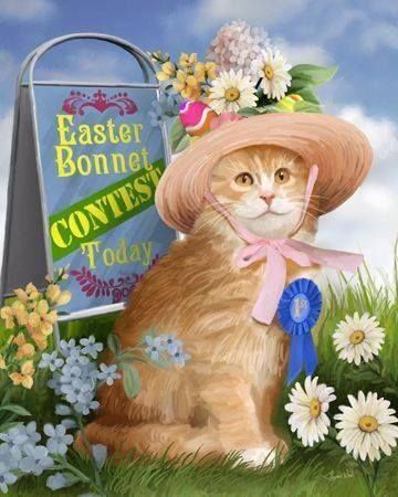 Easter Cat Easter Cat