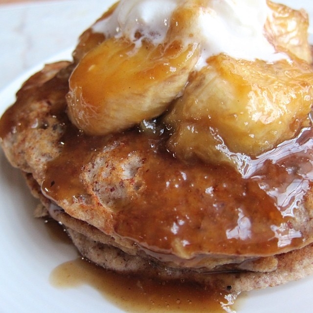 Almond pancakes Almond pancakes