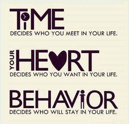 time , heart  and behavior meaning sweet pic