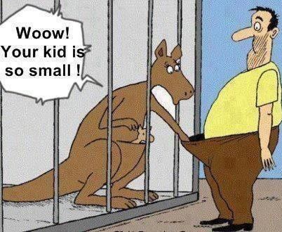 your kid is small