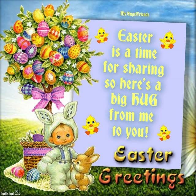 Easter is a time of sharing...