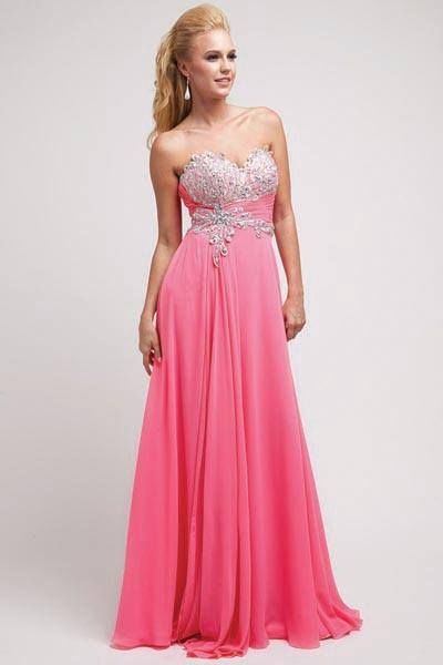 Strapless Pink Dress Strapless Pink Dress