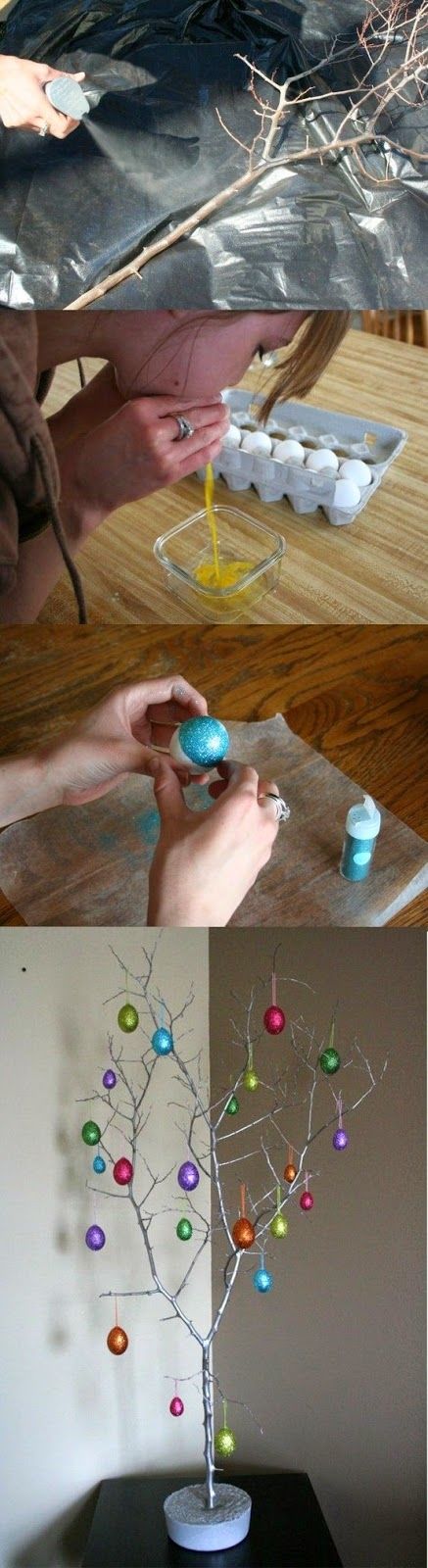DIY Easter Egg Tree