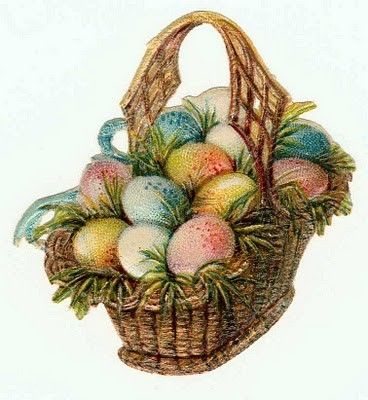 Easter Egg Basket Easter Egg Basket