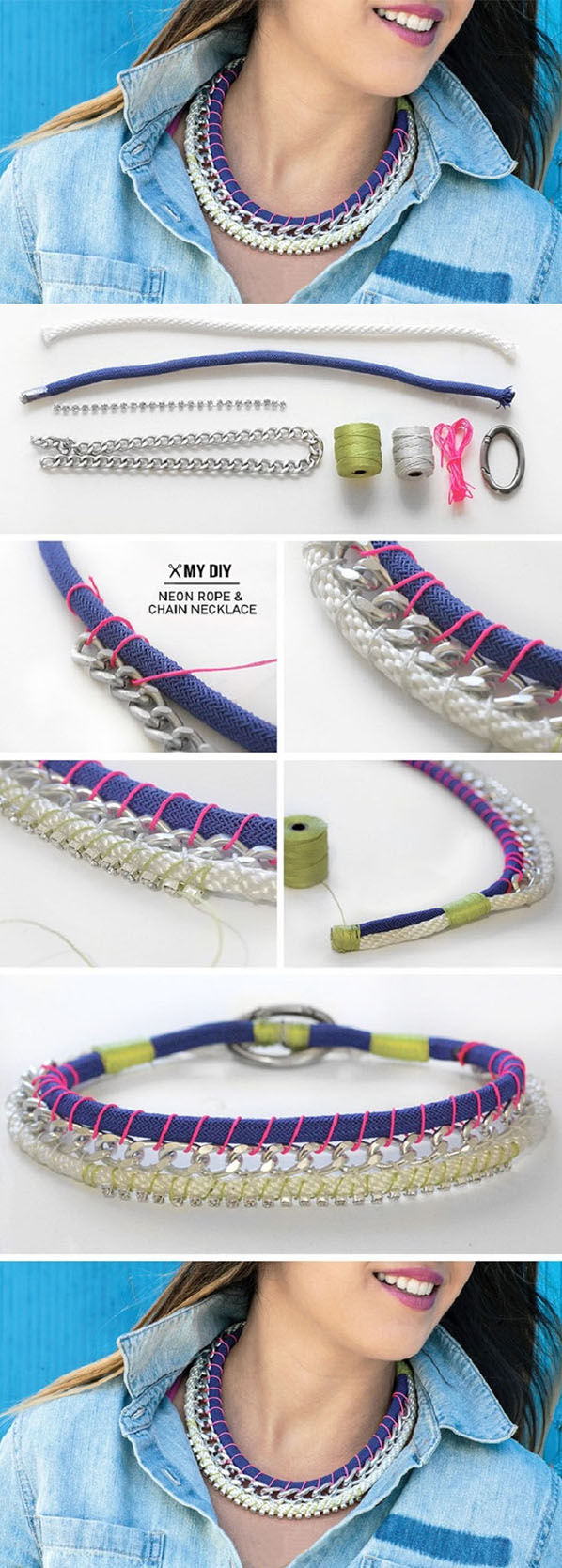 DIY Beautiful Necklace DIY Beautiful Necklace